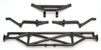 Team Associated SC10 Rear Bumper & Brace
